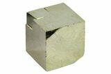 Natural Pyrite Cube - Navajun, Spain #132338-1